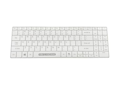 Man & Machine Its Cool Dual-Mode Wireless Washable Keyboard...