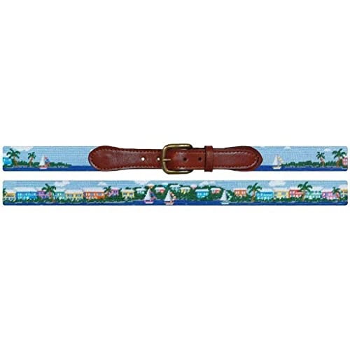 Island Time Needlepoint Belt by Smathers & Branson4