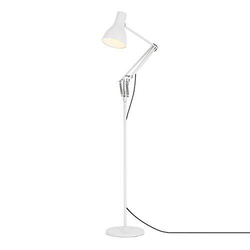 Anglepoise Type 75 Floor Lamp, Aluminium, Alpine White