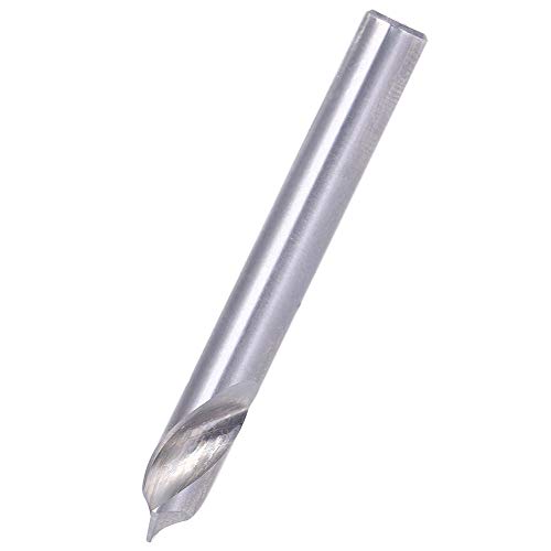HRC 55 Tungsten Steel Spot Drill, Tungsten Steel Spot Drill Chamfering Knife 90 Degree Use Centering Bits for Drilling, SideCutting Pliers