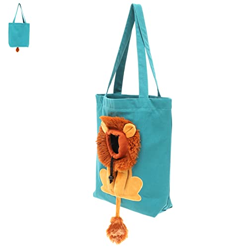 HANABASS ショルダーバッグ 猫キャリーバッグ ポーチ 旅行用ドッグバッグ 犬のバッグ canvas bag 犬 ケージ トートバッグ 折りたたみ式猫キャリア ペットキャリーバッグ