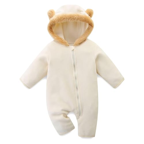 Barboteuse grenouillère combinaison bébé de ski aux finitions polaires douces