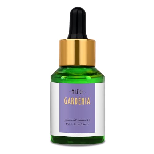 Image of MitFlor- Gardenia Fragrance Oil 30ml, Floral Essential Oils for Diffuser | Candle Scents for Candle Making, Soap Making Supplies