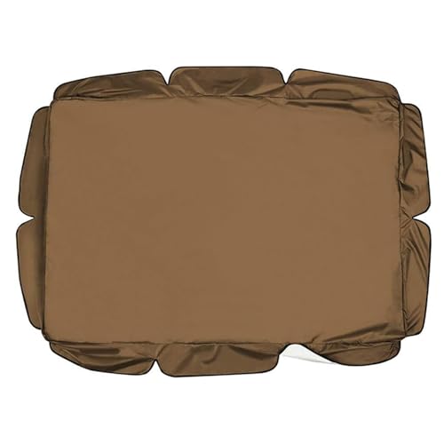 Auvent de rechange imperméable pour balancelle de jardin 3 places – Tissu de bœuf durable pour balancelle d'extérieur – Idéal pour cour, jardin et arrière-cour