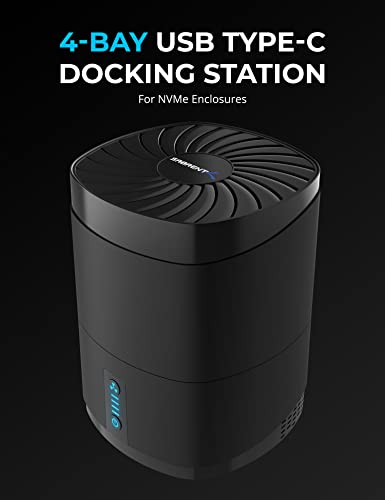 Image of SABRENT 4-Bay USB Type-C External SSD Docking Station (DS-4BNE)