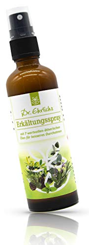 Dr. Ehrlichs Erkältungsspray 75ml - Die geballte Kraft der ätherischen