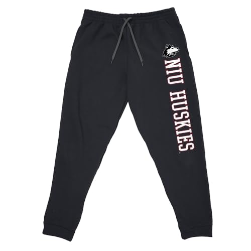 Officially Licensed Jogger Sweatpants Unisex for Men & Women with Pockets Collegiate Team Logo Black Collection4