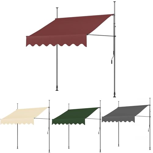 Generisch Ausziehbare Terrassenmarkise 250 x 120 cm