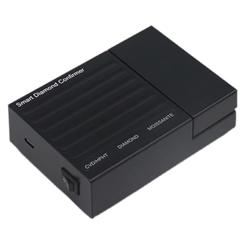 Probador de diamantes, detector de moissanita, medidor de conductividad térmica de gemas para moissanita sintética y no diamante, tamaño de muestra 2-10 mm