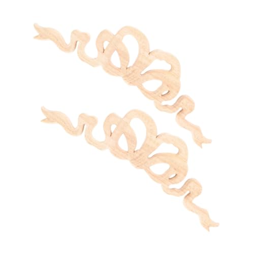Appliques en bois sculpté style européen pour réparer et embellir un meuble ancien usé
