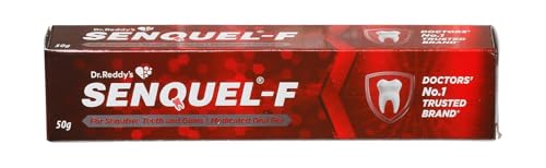 Sen-Quel F Tooth Paste|For Sensitive Teeth & Gums|50G, Pack Of 1