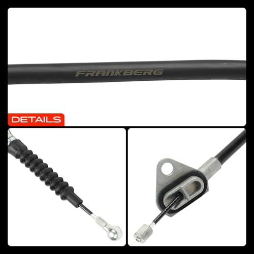 Frankberg Feststellbremse Seilzug Hinten Links Kompatibel mit A.u.r.i.s E15 2007-2012 A.u.r.i.s E18 2012-2018 A.u.r.i.s Kombi E18 2013-2018 Replace# 4643002121