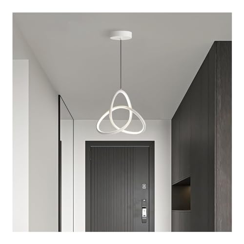 Lámpara de techo LED ajustable con silueta de anillo irregular de 17W 7