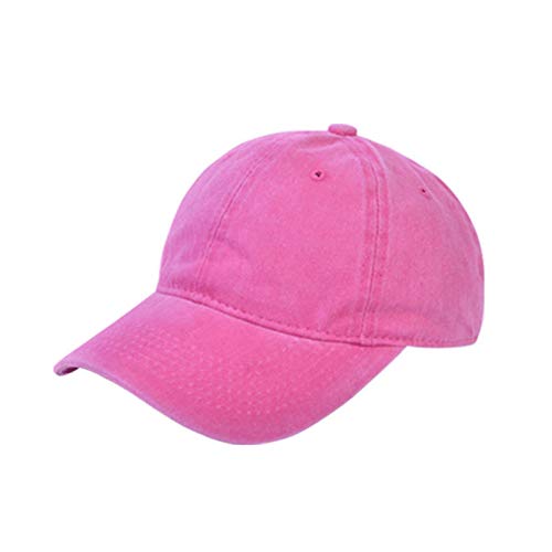 Casquette de baseball femmes et hommes chapeau coton uni mode décontractée