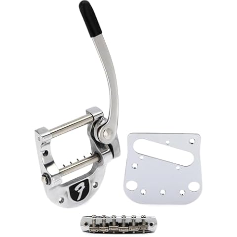 Bigsby Vibrato System for retrofitting on Electric Guitars (B5 Tele Alu) Cover