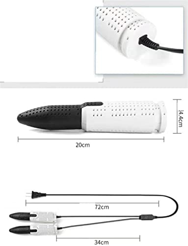 Séchoir à chaussures chauffant et chauffe-bottes pliable blanc