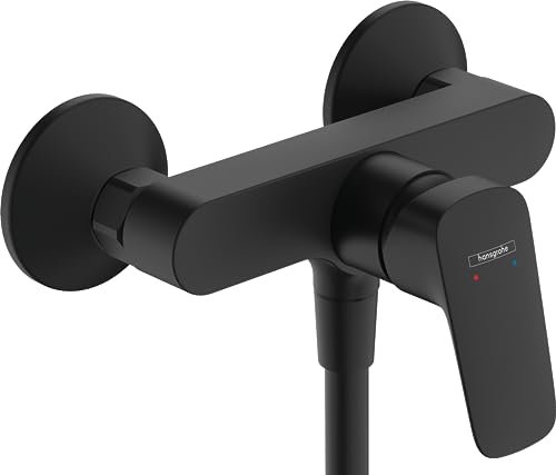 Hansgrohe 71600670 Logis Single Lever Shower Mixer for Exposed Installation matt Black