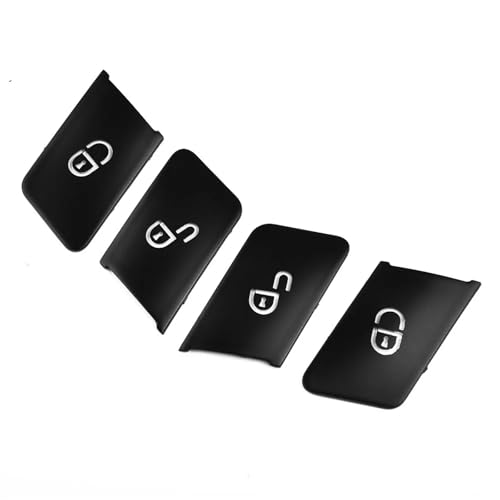 Compatible Con Benz Para E W212 2010-2015 Botón Encendido Apagado Coche Adhesivo Decorativo Interruptor De Desbloqueo Puerta De Coche Embellecedor Interior Pegatinas coche adhesivas