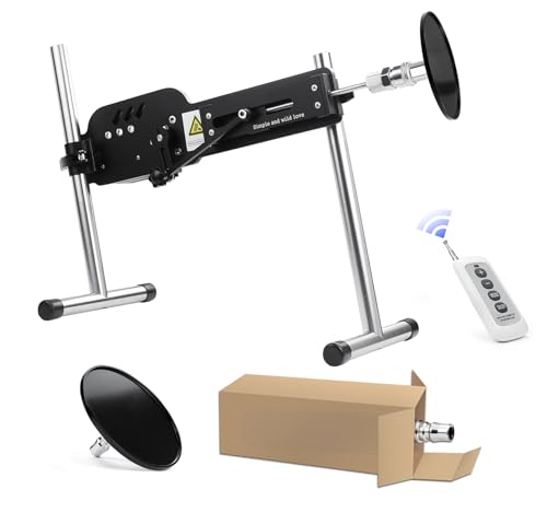 セックスマシン ANSEUNGピストンマシーン ディルド アナルピストンマシン セックスマシーン女性用 ピストン ディルド静音 吸盘アダプターとディルドアクセサリー付き 高速ピストンマシン 男性用 強力 ラブマシーン (Medium) - 画像1