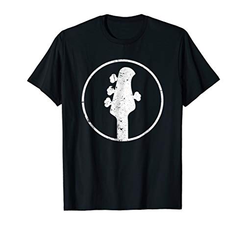 Bass Player T shirt 4 String Headstock Bass Player Gift