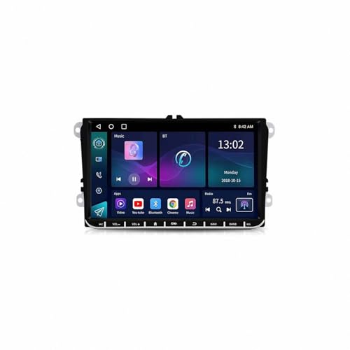 Radio de coche con cámara trasera para aparcar de forma segura tu VW Caddy