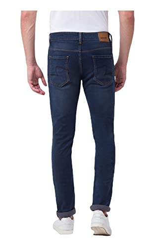 Image of Spykar Men's Slim Fit Low Rise Casual Jeans