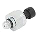 1/2 Inch Thread Pressure Transmitter Sensor for Oil Fuel Gas, ABS and Brass, Pressure Transducer Sender with Long Service Life, Easy Installation for Tanks, Gas, Water, Air