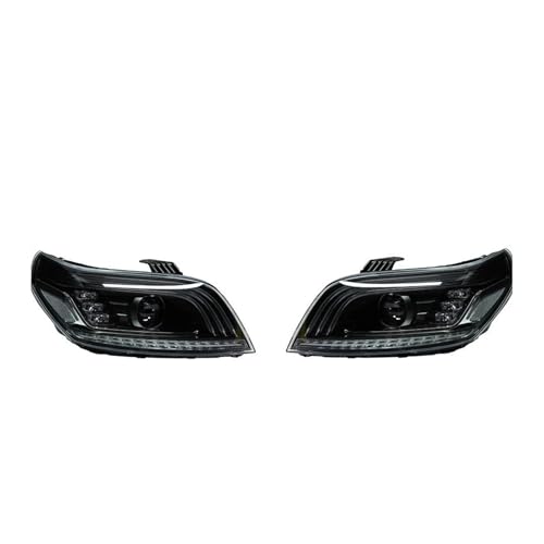 Conjunto de Faros Delanteros para Chevrolet Aveo 2008-2012, Faro LED, luz de circulación Diurna, señal de Giro, Buen Haz, Lente de proyector Angel Eye, Faro Delantero de Coche.