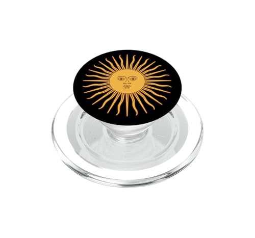 PopGrip para MagSafe diseño de Sol Celestial Vintage agarre magnético esotérico