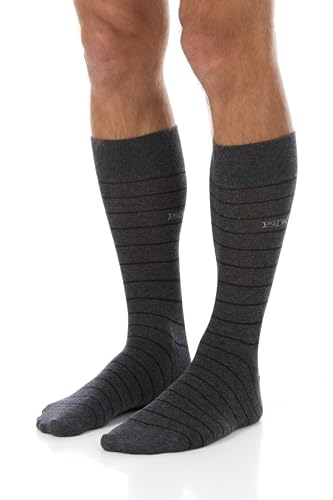 Men's Dress Socks - 4 Pair Pack Classic Solid/Pattern Soft and Lightweight Cotton Comfort assorted colors shoe size 7-133