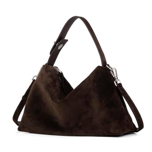 Can women carry messenger bags Stylish Suede Crossbody Bag for Women