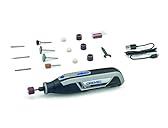 Dremel Lite 7760 Cordless Rotary Tool 3.6 Volt, Multi Tool Kit with 15 Accessories, Variable Speed 8,000-25,000 RPM for Engraving, Grinding, Sharpening, Cleaning and Sanding
