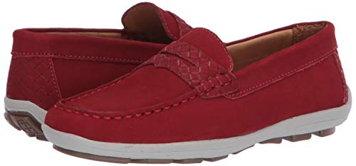 Image of Driver Club USA Kids' Kids Made in Brazil Fashion Genuine Leather Driving Loafer with Penny Detail