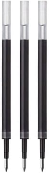 signo - uni Retractable Gel Ink Ballpoint Pen - 307-0.38 mm Black 3x Refills