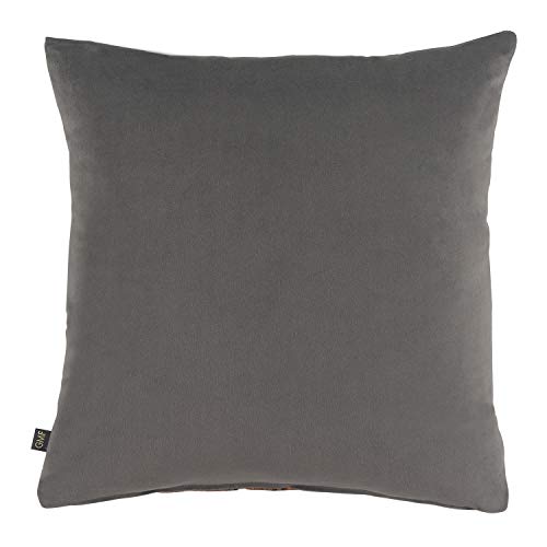 Image of GM Luxury Home Decor Printed Velvet Square Cushion Cover with Zipper - Luxurious Soft Decorative Square Pillow Cover for Living Room, Bedroom, Home Decor (Size: 16 inch x 16 inch)