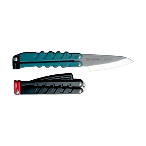 Daiwa Fish Deva Fishing Knife, Black (Assorted, Black or Green, Any Color Cannot Be Specified)