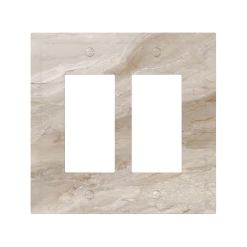 Nadoabtm �����R���Z���g�J�o�[ �x�[�W���嗝�΃p�^�[�� 2�M�����O �_�u�����b�J�[ ���� Gfci �E�H�[���v���[�g �d�C�X�C�b�`�v���[�g�J�o�[ ���C�g�X�C�b�`�J�o�[�v���[�g �z�[���t�@�[���n�E�X�����p