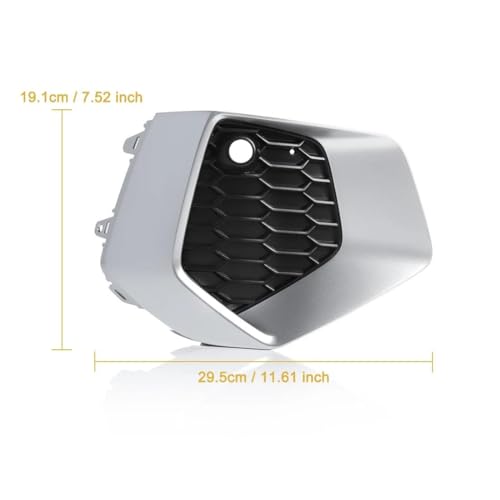 Couvercle phare antibrouillard A3 pour remplacer une grille cassée - 2
