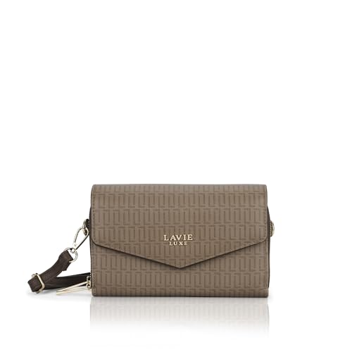 Image of Lavie Luxe Women's Mono Sally 2C Crossbody Sling Bag | Ladies Purse Handbag | Gift for Women