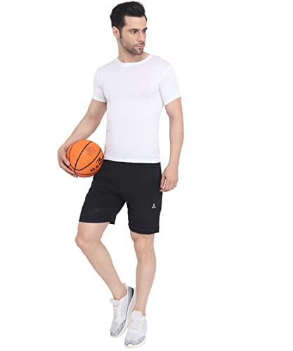 Image of Light Weight Cotton Half Pants Shorts with Pocket for Men and Boys Gym Training Daily Workout Home Wear Sports Running