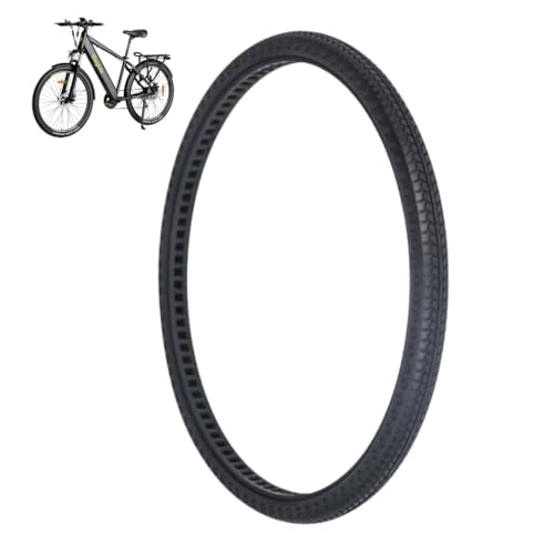 Pneumatico Solido 24 x 1 3/8 (37-540) Gomma Piena a nido d’ape bici e-bike bicicletta elettrica Anti-Foratura