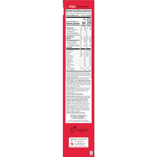 Kellogg's Froot Loops Breakfast Cereal, Fruit Flavored, Breakfast Snacks with Vitamin C, Large Size, Original, 13.2oz Box (1 Box) - Image 4