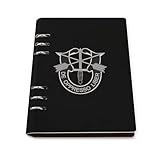 Army Special Forces Logo Novelty A5 Notebook Journal with 90 Pages Journals Binder 6 Ring Binder Refillable Cover