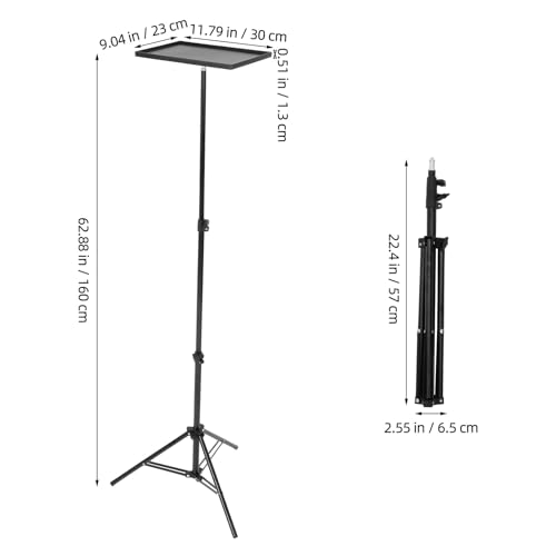 Soporte ajustable para proyector con trípode y bandeja miniatura 5