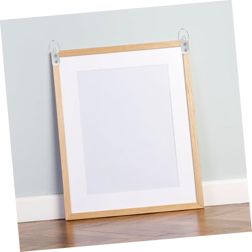 Image of 12Pcs Heavy Duty D Ring Picture Frame Hooks with Screws for Securely Hanging Artwork and Frames Reliable Wall Display Hardware for Paintings and Decor Enhancement