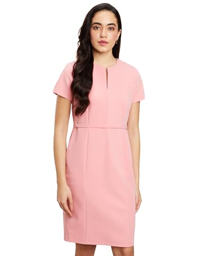 Image of Symbol Premium Women's Sheath Dress (Knee Length | Desk-to-Dinner) (Available in Plus Sizes)