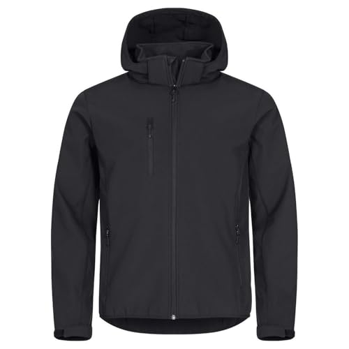Photo de CliQue - Veste softshell CLASSIC - Homme (XS) (Noir)