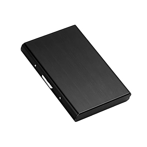 ERINGOGO Business Card Holders for Men Stainless Steel Business Card Wallet Name Case Credit Carrier