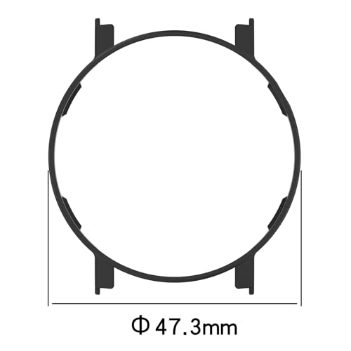 Image of For CMF by Nothing Watch 3 Pro Case Cover [JYJIEJIEJIE] PC Material Scratch Resistant Durable Easy Installation Shock Absorption Accessories Compatible CMF by Nothing Watch 3 Pro Protective Case