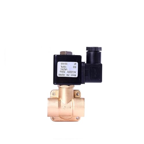 Électrovanne électrique anti fuite laiton 220V vanne eau 0927300 - 4
